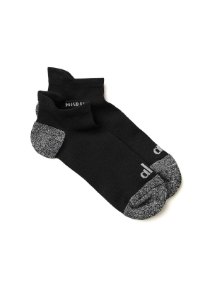 Men's Performance Tab Sock - Black/dove Grey