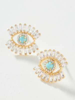 Eve Spirit Eye Post Earrings