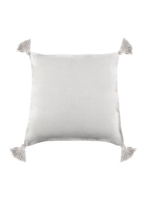 Montauk 20" Pillow With Tassels - 7 Colors