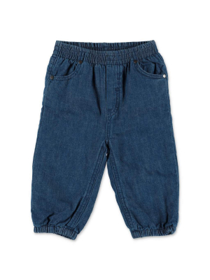 Stella Mccartney Kids Graphic Patch Denim Jeans