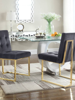 Set Of 2 Pierre Dining Chair - Chic Home Design