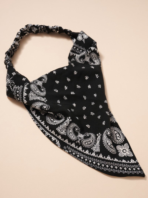 Paisley Print Bandana Hair Scarf