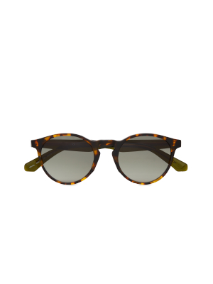 Kinney - Round-frame Acetate Sunglasses