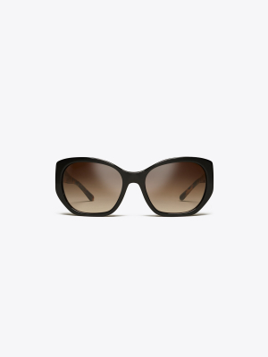 Logo-hinge Sunglasses