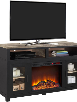 Paramount Electric Fireplace Tv Stand For Tvs Up To 60" Wide - Room & Joy