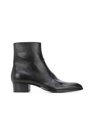 Saint Laurent Wyatt Ankle Boots