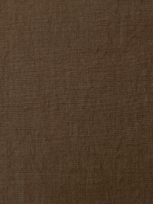 Yarn Dyed Vintage Egyptian Cotton Bedding- Tobacco Brown ( Col 16 )