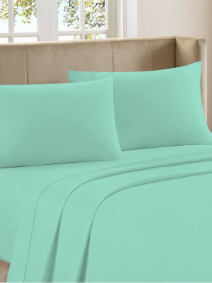 1200 Thread Count Cotton Rich Sateen Sheet Set - Color Sense