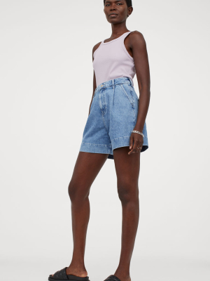 Denim Shorts High Waist