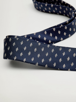 Insects Print Tie