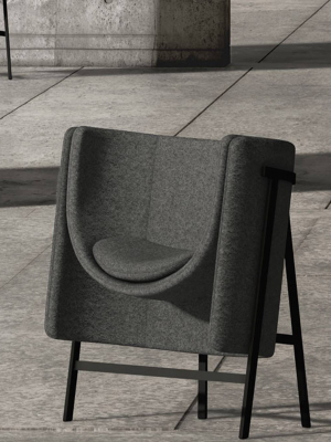 Kite Lounge Chair: Narrow