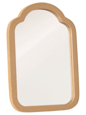 Miniature Gold Mirror