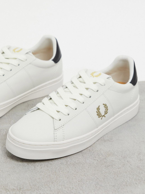 Fred Perry Spencer Vulc Sneakers In White