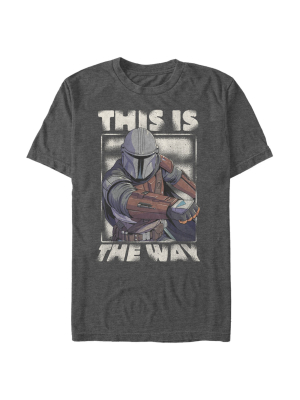 Men's Star Wars The Mandalorian This Is The Way T-shirt