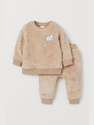 2-piece Fleece Set