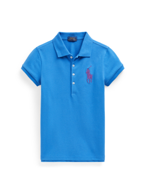 Big Pony Stretch Mesh Polo