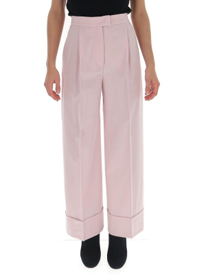 Alberta Ferretti High Waist Wide Leg Pants