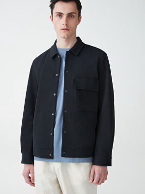 Cotton-twill Shirt Jacket