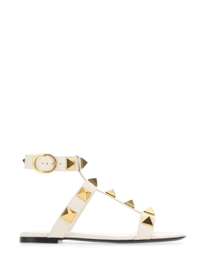 Valentino Garavani Roman Stud Flat Sandals