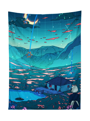Crystal Shower Tapestry