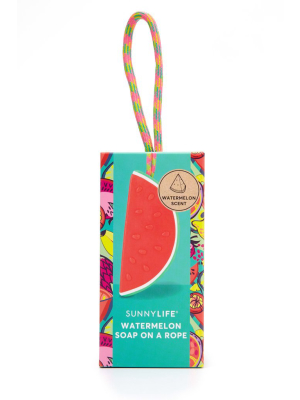 Watermelon Soap On A Rope - Red