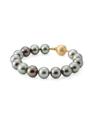 Multi-color Tahitian Pearl Bracelet