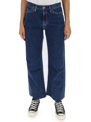 Simon Miller Wide Leg Denim Jeans