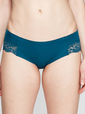 Women's Laser Cut Cheeky Underwear With Lace - Auden™