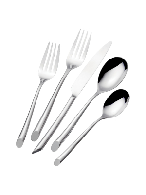 Towle Living Wave 42 Piece Silverware Set