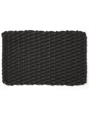 Large Rope Doormat, Charcoal