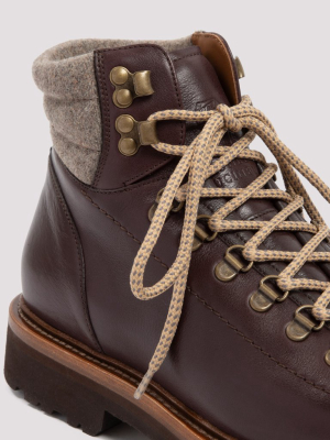 Brunello Cucinelli Lace-up Boots