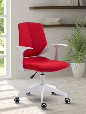 Height Adjustable Mid Back Office Chair - Techni Mobili