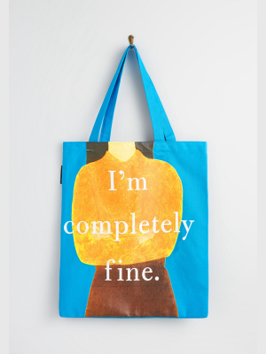 Toting Baggage Is Completely Fine Tote