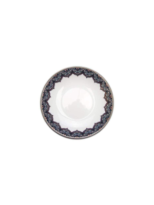 Deshoulieres Dhara Peacock Soup / Cereal Plate