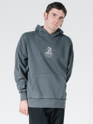 Napalm Slouch Pull On Hood - Merch Black