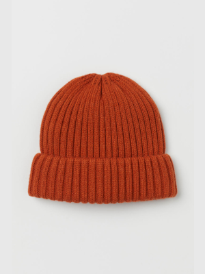 Rib-knit Hat