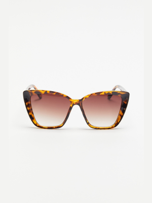 Brandy Oversized Square Sunglasses