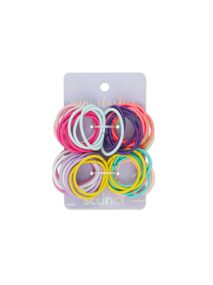 Scunci Elastics - Assorted Colors - 2mm/50pk