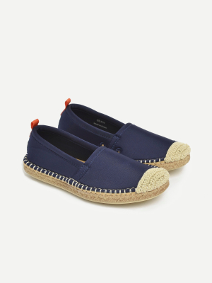 Kids' Sea Star Beachwear® Beachcomber Espadrille Water Shoes In Dark Navy