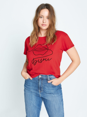 Embroidered Message T-shirt