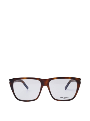 Saint Laurent Eyewear Square Frame Glasses