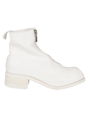 Guidi Pl1 Front Zipped Ankle Boots