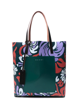 Marni Abstract Print Tote Bag