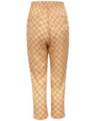 Noa Pants In Lily/gold Diamond