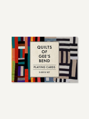 Quilts Of Gee's Bend Playing Cards: 2-deck Set