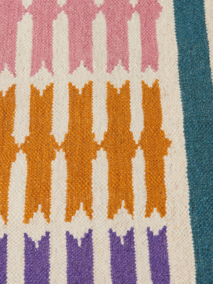 Heat Wave In Rajasthan Flat-weave Rug