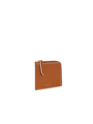 Holyrood Purse - Tan/vanilla