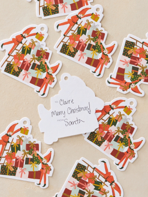 Rifle Paper Co. Elves Gift Tags, Set Of 8