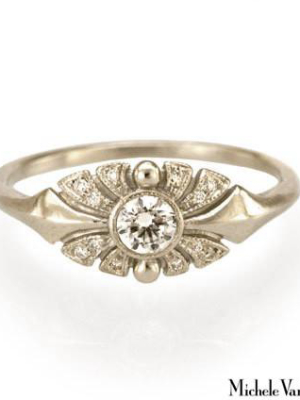 Gold Art Deco Ring