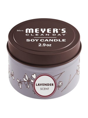 Mrs. Meyer's Lavender Tin Candle - 2.9oz